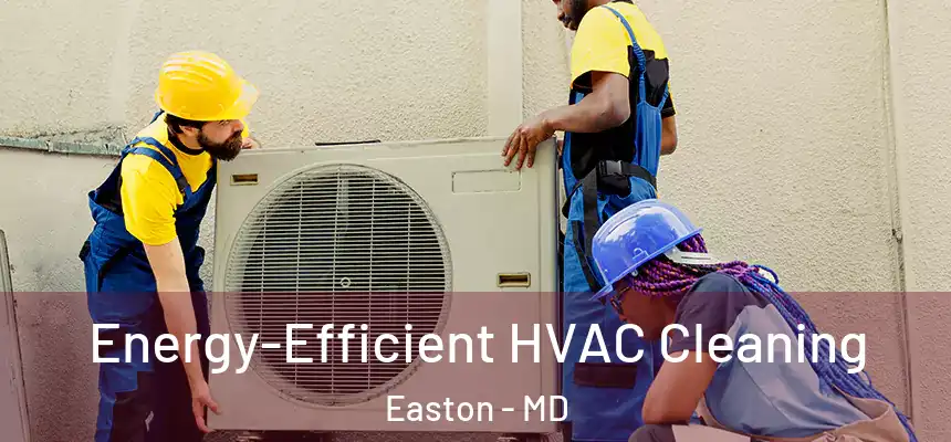  Energy-Efficient HVAC Cleaning Easton - MD