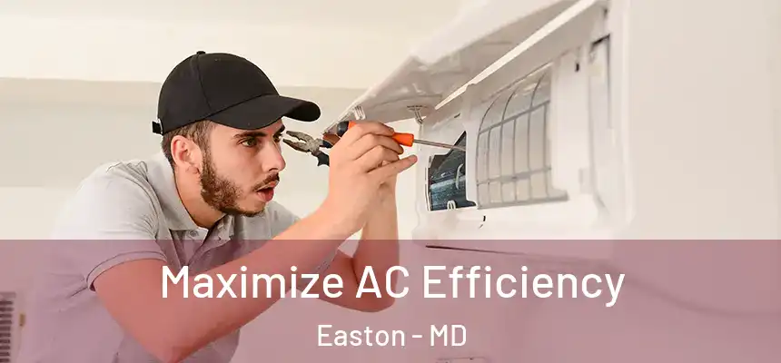 Maximize AC Efficiency Easton - MD